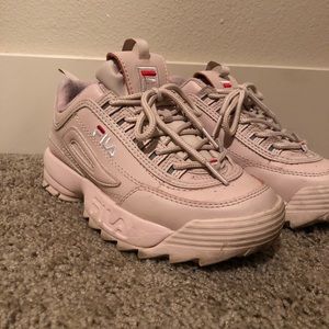 Pink Fila Disruptor 2